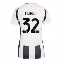 Dres Juventus Juan Cabal #32 Domáci pre Ženy 2024-25 Krátky Rukáv